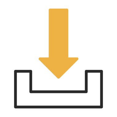 İndir. Web simgesi basit illüstrasyon