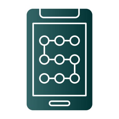 cep telefonu vektör simgesi