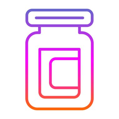 hap simgesi, basit vektör illüstrasyonu