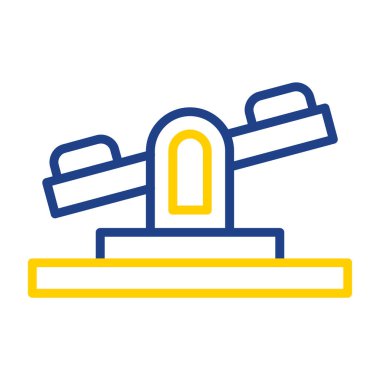 Modern simgenin vektör illüstrasyonu