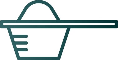 Vektör çizim sepet simgesi