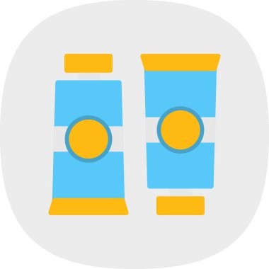 hap vektörü düz renk simgesi