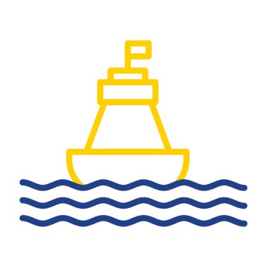 Simge vektör çizim şamandıra 