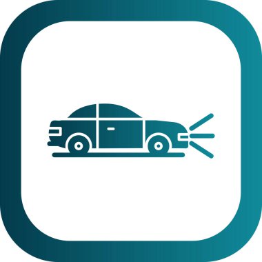 Projeniz için vektör otomobili simgesi