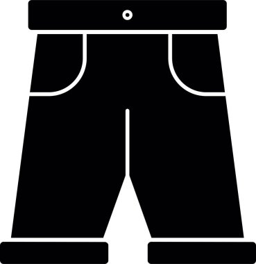 Kısa simge, illüstrasyon basit tasarım