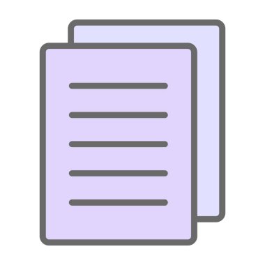 Web vektör illüstrasyonunu listele 