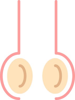 Bebeğim. Web simgesi basit illüstrasyon