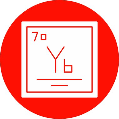 Bir b eksikliği simgesinin vektör çizimi