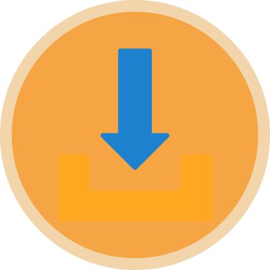 İndir. Web simgesi basit illüstrasyon