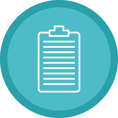 Pano simgesi, vektör illüstrasyonu basit tasarım