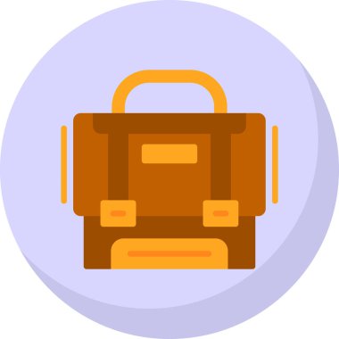  Evrak Çantası'nı web simge vektör çizim 