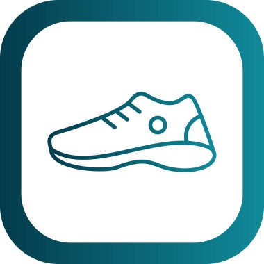 spor ayakkabı kutsal kişilerin resmi, vektör çizim