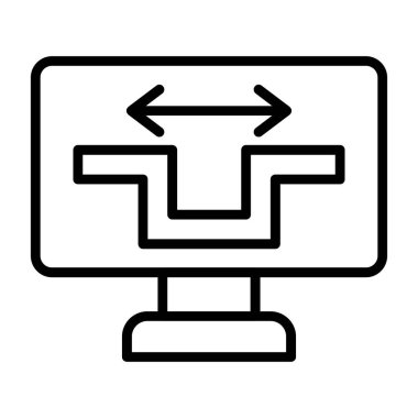 Ağ web simge vektör çizim