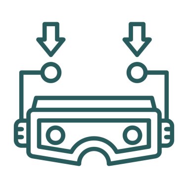 nakit para düz vektör simgesi