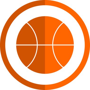 top basketbol spor simgesi Doldurulmuş dış hat tarzı