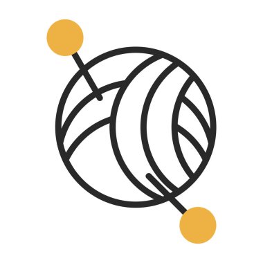 Voleybol net vektör illüstrasyon tasarımı