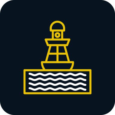 Simge vektör çizim şamandıra 