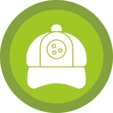 hat simgesi, vektör illüstrasyonu basit tasarım