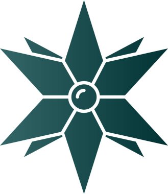 yıldız simgesi vektör illüstrasyonu