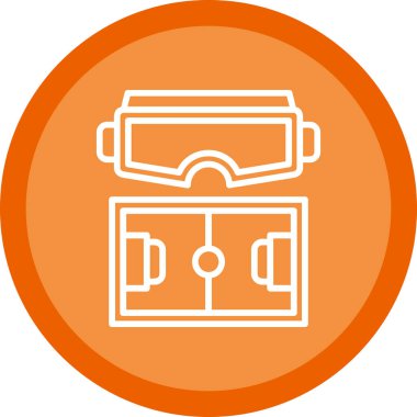 Modern eğitim ikonunun vektör illüstrasyonu