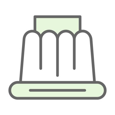 Eldiven vektör simgesi. Düzenlenebilir düz çizgi. pictogram illüstrasyonu.