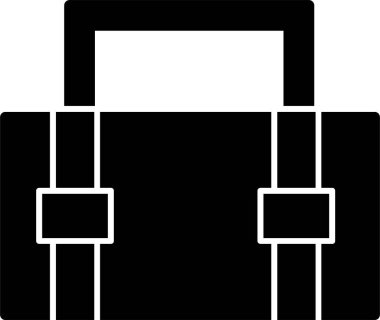  Evrak Çantası'nı web simge vektör çizim 