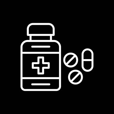 Kişisel ve ticari kullanım için vektör hekimliği simgesi.