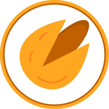 Fıstıklı fıstık. Web simgesi basit illüstrasyon 