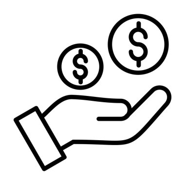 para simgesi, vektör illüstrasyonu