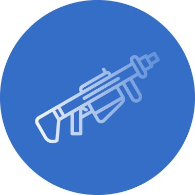 El bombası fırlatma simgesi vektör illüstrasyonu basit tasarım