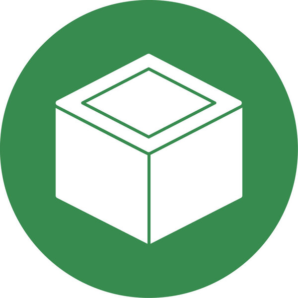 Cube icon, vector illustration design