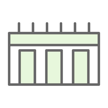 İnce çizgi simgesi oluşturuluyor