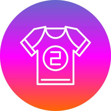 t-shirt simgesi veya logo izole edilmiş işaret sembolü çizimi