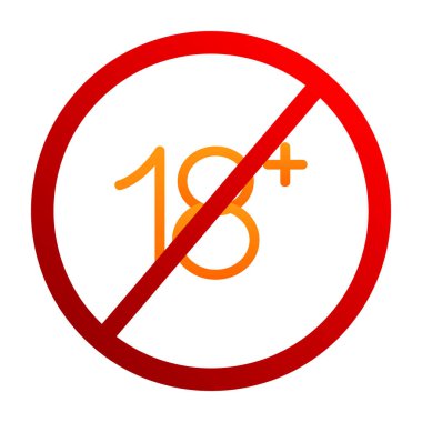 Metin 10 ile izole edilmiş bir turuncu çember çizimi +