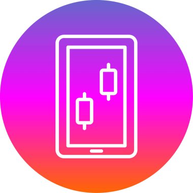 Arkaplanda akıllı telefon simgesi izole edildi. Web sitesi, uygulama, cep telefonu sembolü ve akıllı telefon logosu için son moda telefon şablonu