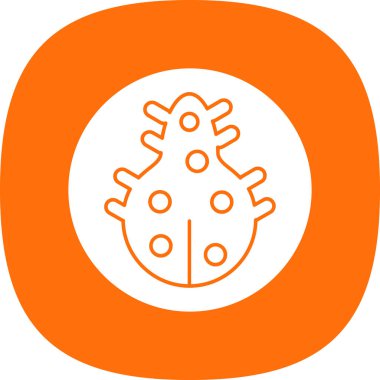 Bir simgenin vektör illüstrasyonu