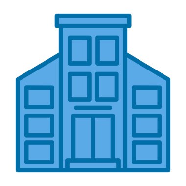 Daire. Web simgesi basit illüstrasyon