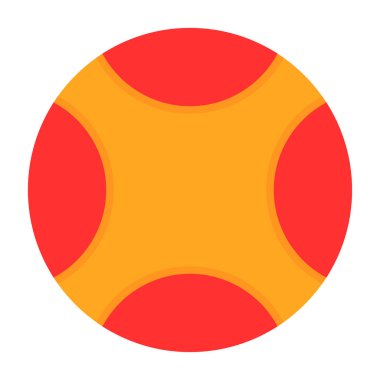 ağ için top ikonu vektör simgesi