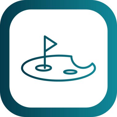 Bir b eksikliği simgesinin vektör çizimi