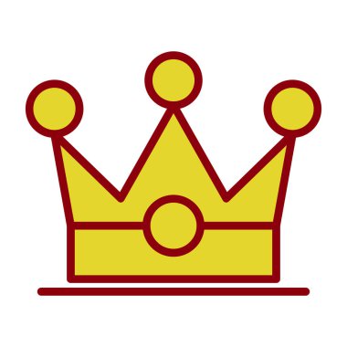 Kraliyet taç vektör illüstrasyon tasarımı