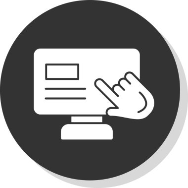 Bilgisayar monitörü. Basit tasarım