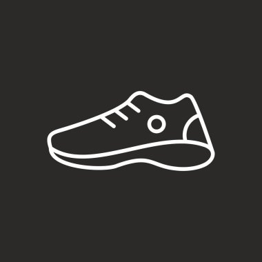 spor ayakkabı kutsal kişilerin resmi, vektör çizim