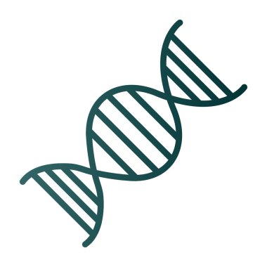dna. Web simgesi basit illüstrasyon 