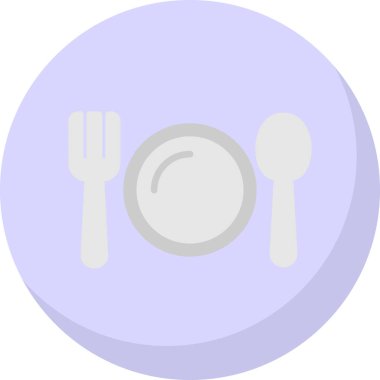 Gıda simgesinin vektör illüstrasyonu