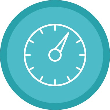 hız test simgesi vektör çizimi 