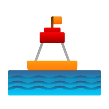 Simge vektör çizim şamandıra 