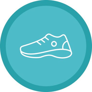 spor ayakkabı kutsal kişilerin resmi, vektör çizim