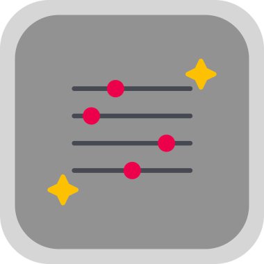 iş düz simgesi, vektör illüstrasyonu, ofis masası