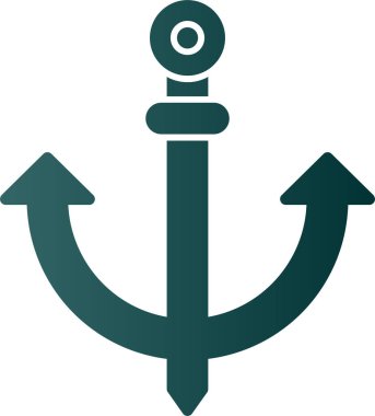 Çapa. Web simgesi basit illüstrasyon 