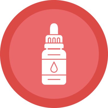 Şişe. Web simgesi basit illüstrasyon